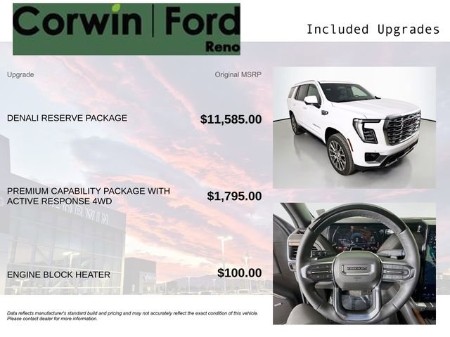Used 2025 GMC Yukon Denali w/ Denali Reserve Package image 3