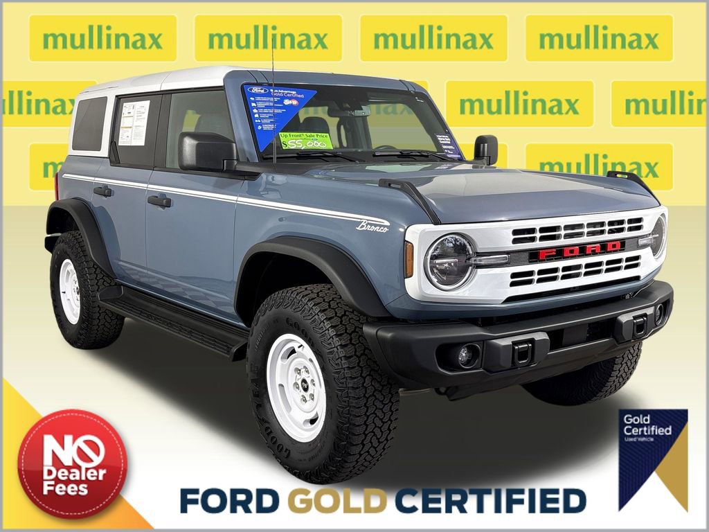Certified 2025 Ford Bronco Heritage Edition
