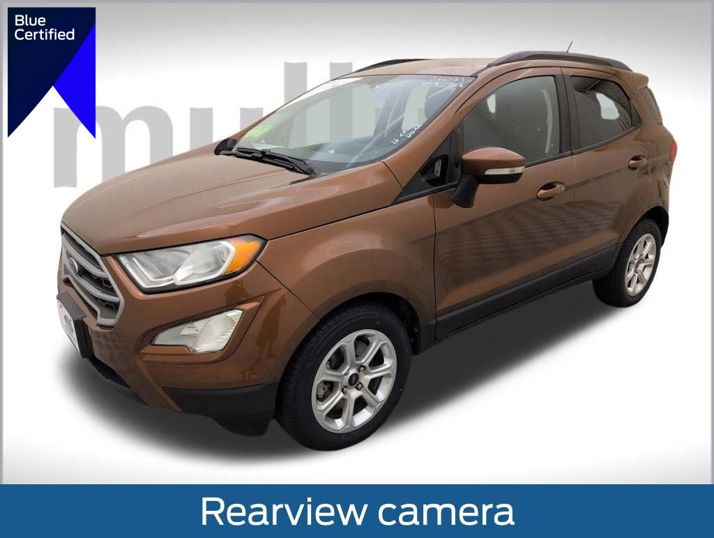 Certified 2019 Ford EcoSport SE