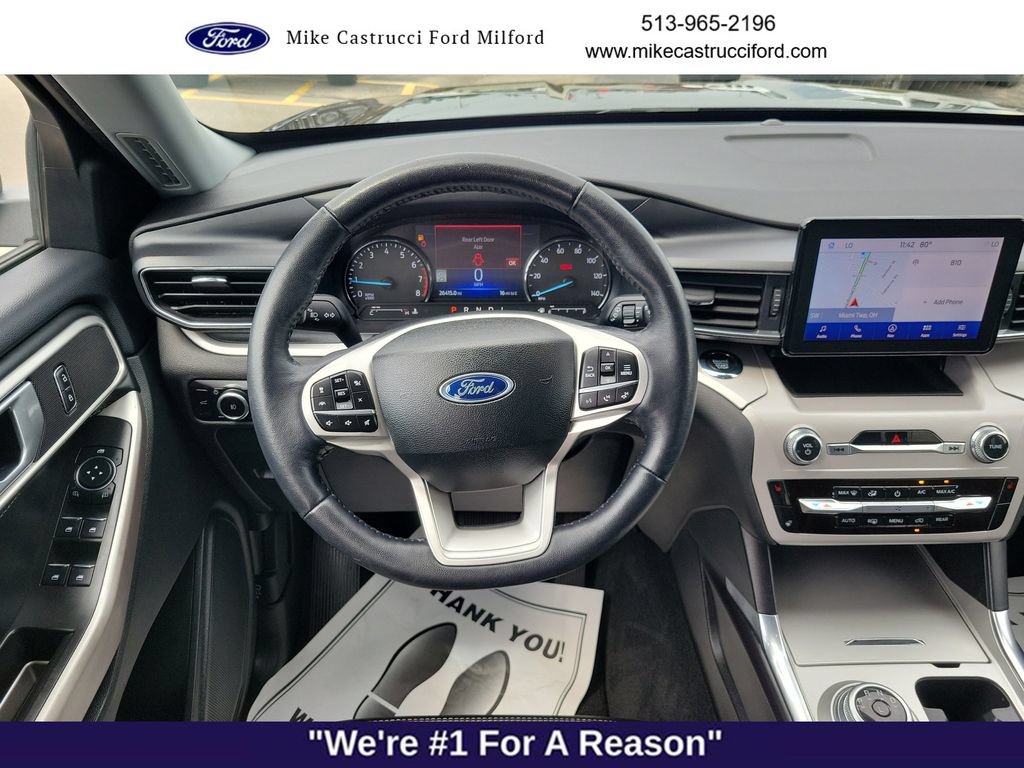 Certified 2023 Ford Explorer XLT w/ Equipment Group 202A AWD/4WD image 11