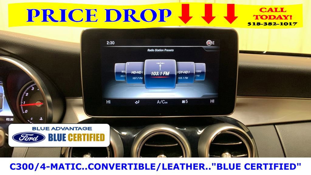 Used 2018 Mercedes-Benz C 300 4MATIC Cabriolet image 39