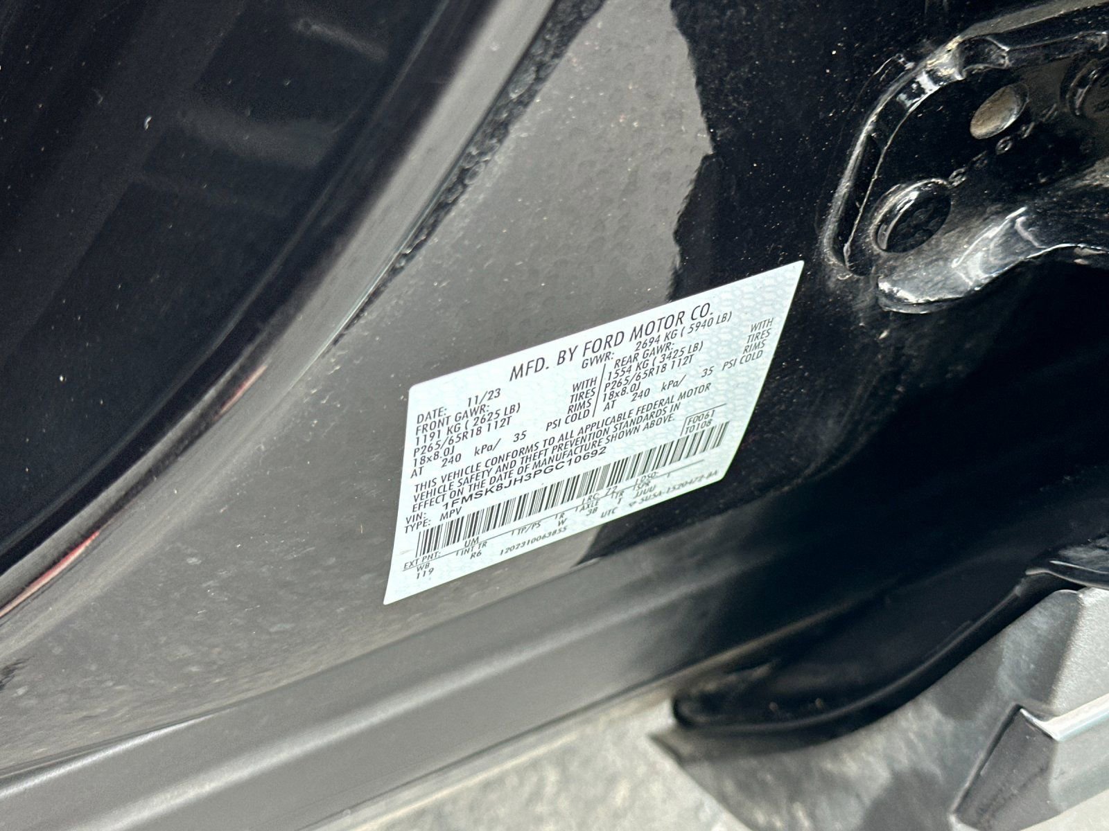 Certified 2023 Ford Explorer Timberline w/ Timberline Technology Package AWD/4WD image 30