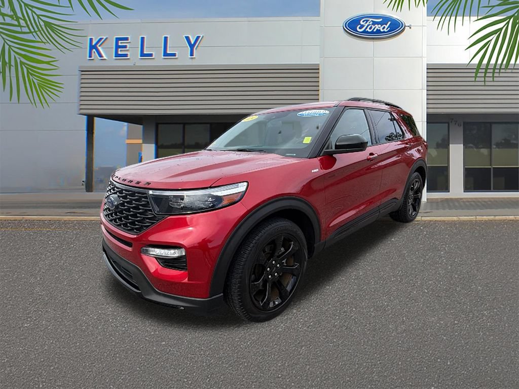 Certified 2024 Ford Explorer ST-Line w/ Class IV Trailer Tow Package RWD image 1