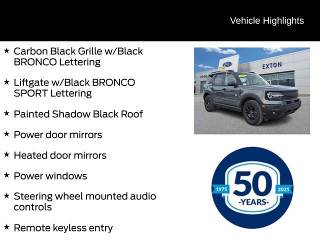 Certified 2025 Ford Bronco Sport Big Bend w/ Convenience Package AWD/4WD image 21