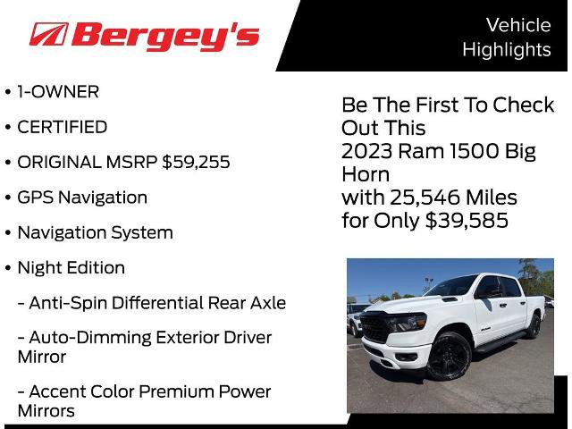 Used 2023 RAM 1500 Big Horn AWD/4WD image 5