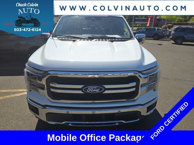 Certified 2025 Ford F150 Lariat w/ Mobile Office Package AWD/4WD image 2
