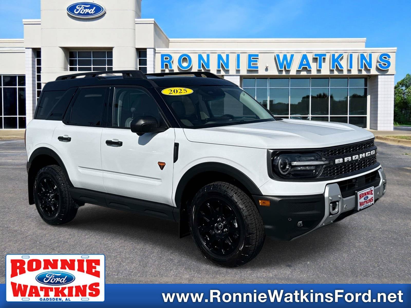 Certified 2025 Ford Bronco Sport Badlands w/ Badlands Tech Package