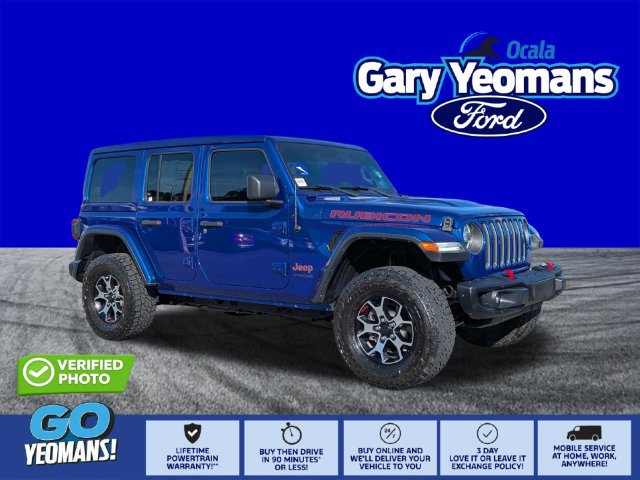 Used 2020 Jeep Wrangler Unlimited Rubicon AWD/4WD image 1