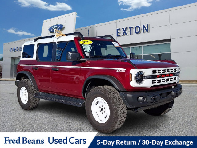 Certified 2025 Ford Bronco Heritage Edition AWD/4WD image 1