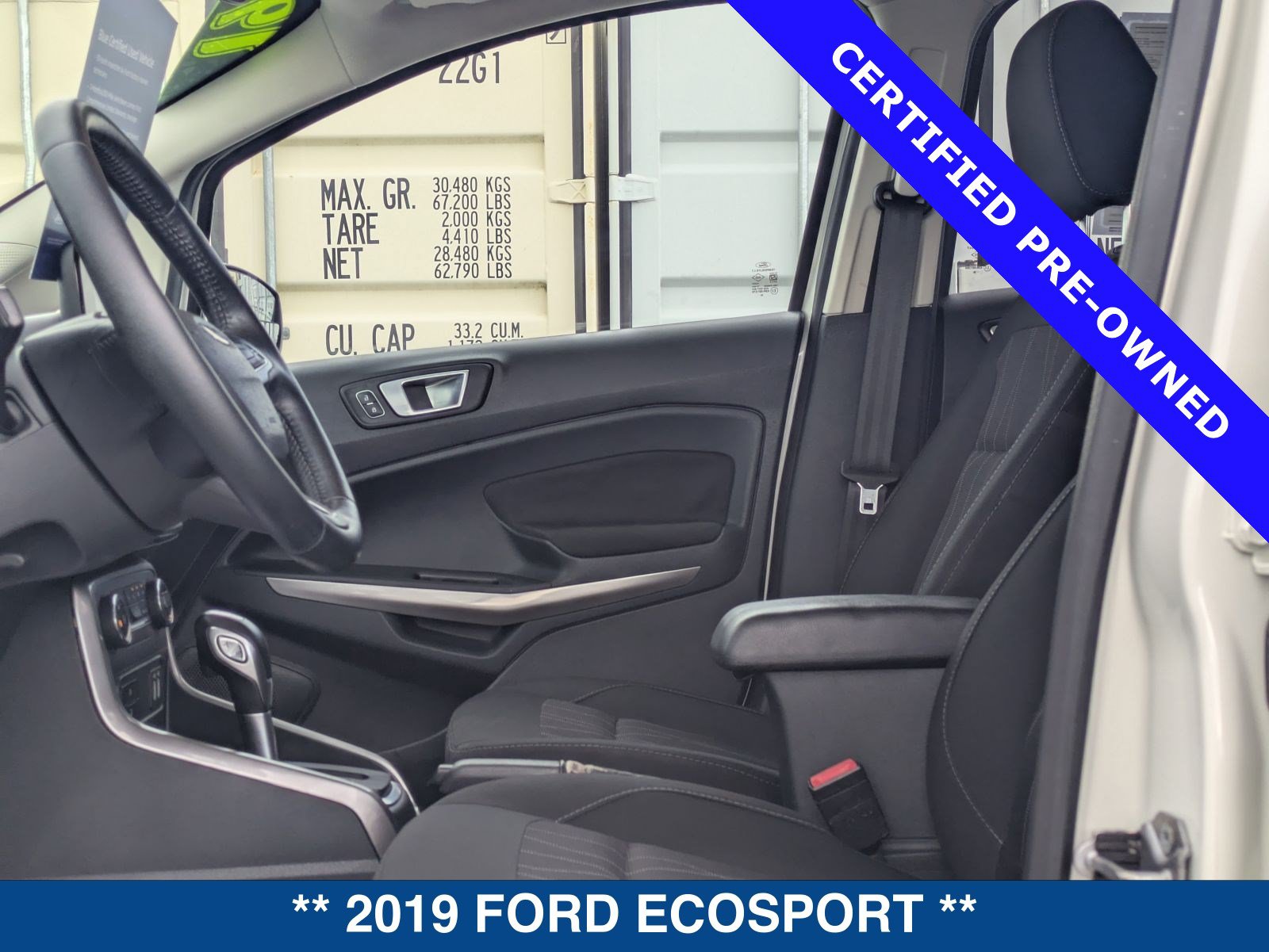 Certified 2019 Ford EcoSport SE FWD image 21