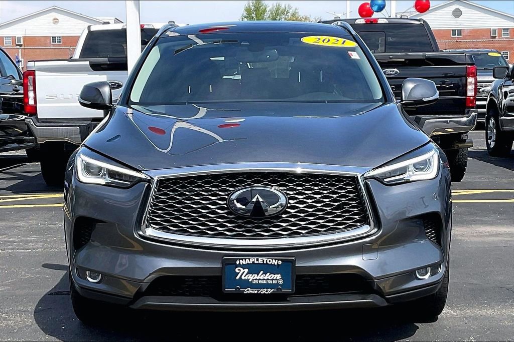 Used 2021 INFINITI QX50 Luxe w/ Cargo Package AWD/4WD image 2