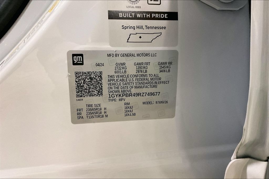 Used 2024 Cadillac XT6 Luxury w/ LPO, Floor Liner Package AWD/4WD image 31