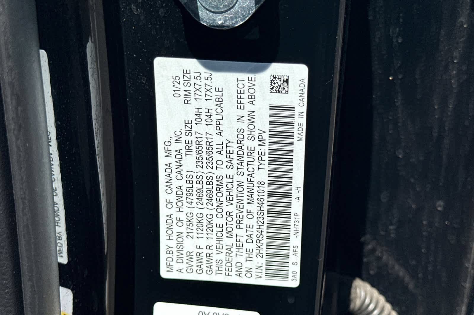 Used 2025 Honda CR-V LX image 29