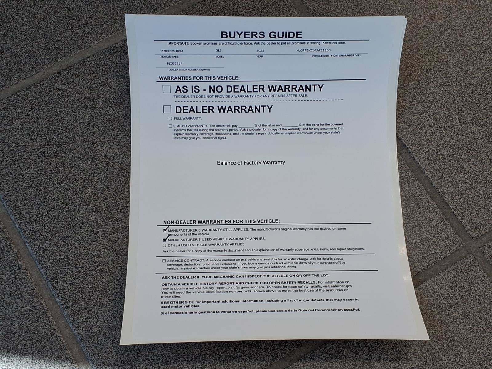 Used 2023 Mercedes-Benz GLS 450 4MATIC image 37