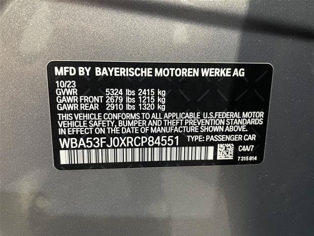 Used 2024 BMW 530i xDrive w/ Premium Package AWD/4WD image 40