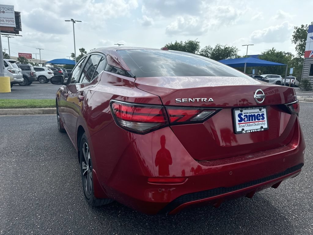 Used 2022 Nissan Sentra SV w/ All-Weather Package FWD image 8