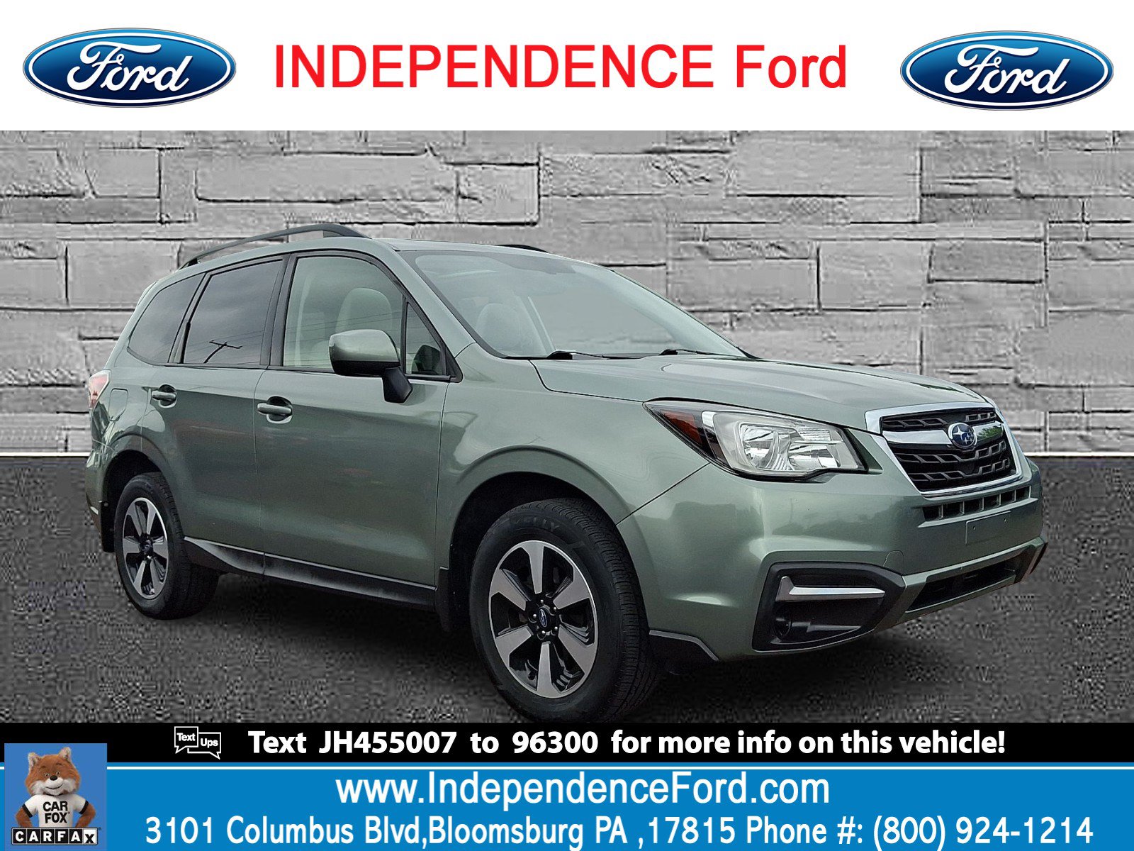 Used 2018 Subaru Forester 2.5i Premium w/ Protection Package #1