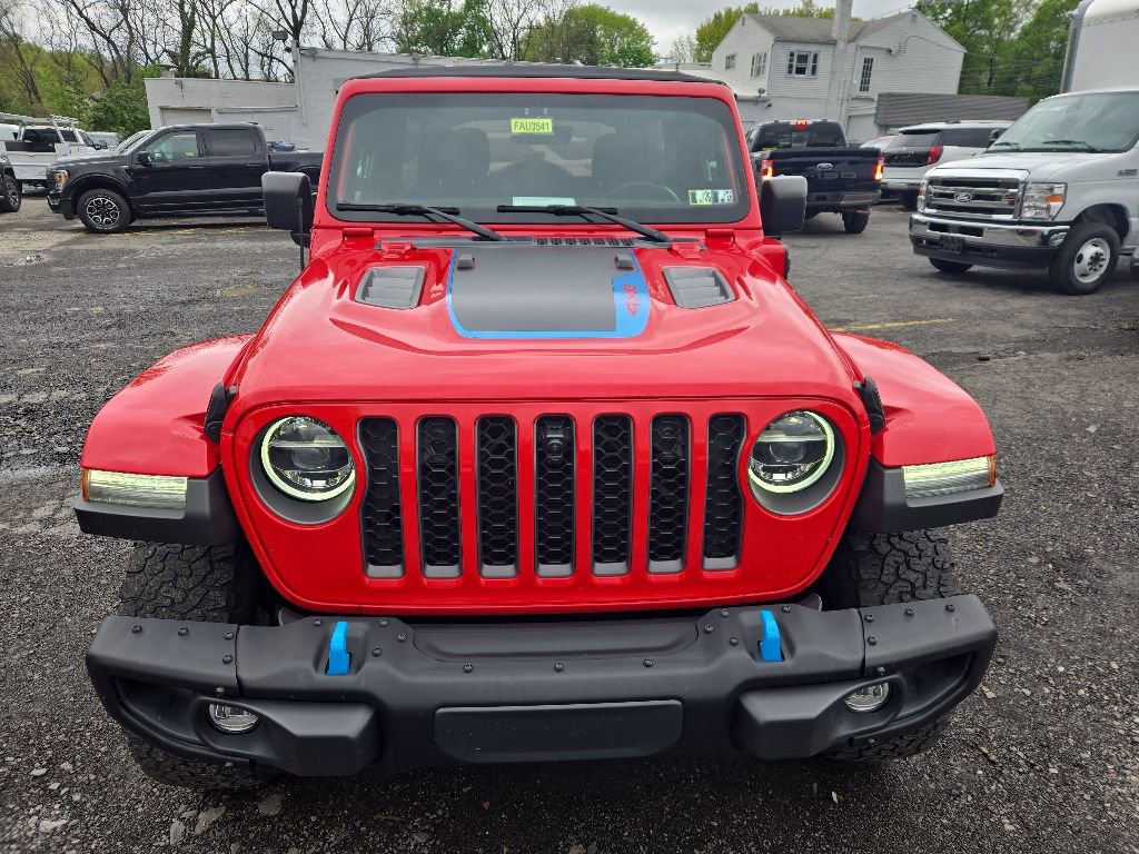 Used 2021 Jeep Wrangler Unlimited Rubicon 4xe w/ Steel Bumper Group AWD/4WD image 2