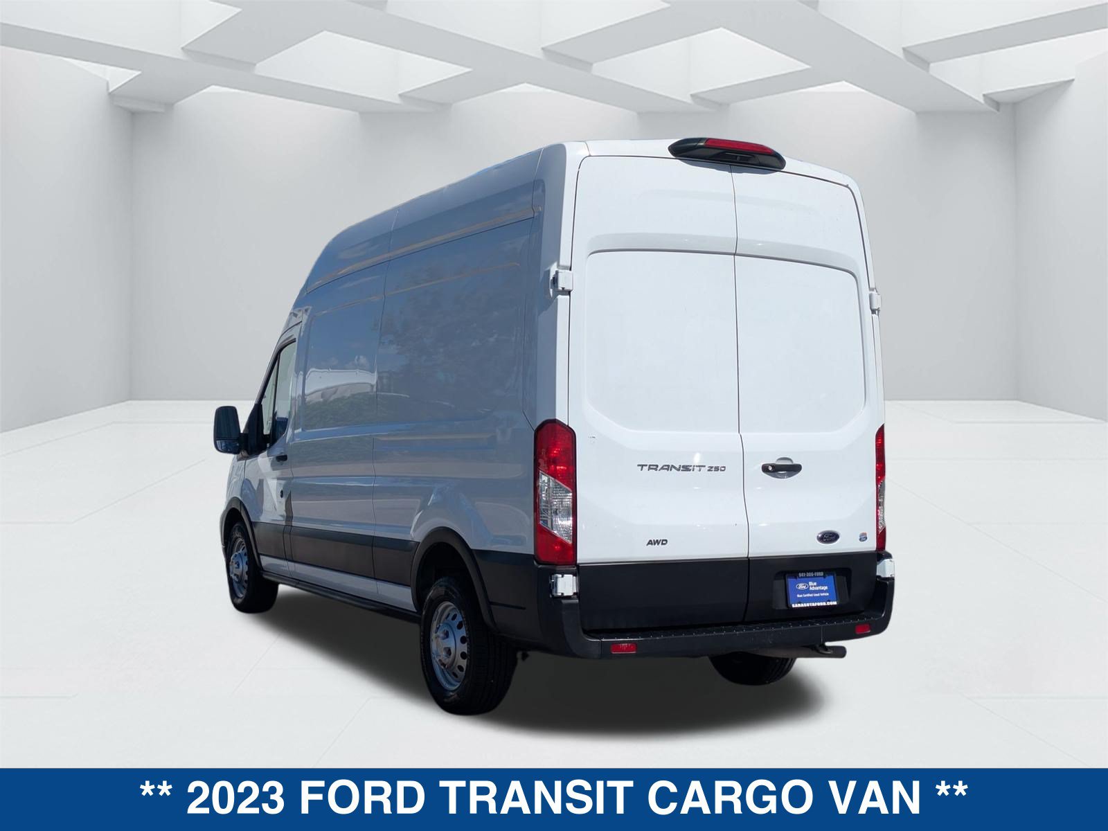 Certified 2023 Ford Transit 250 148 High Roof AWD image 7