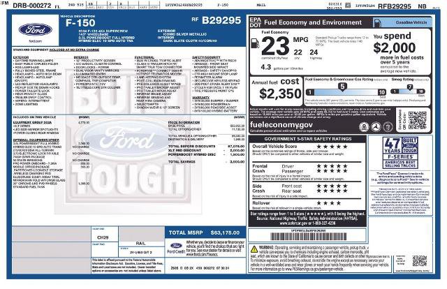 Certified 2024 Ford F150 XLT w/ Equipment Group 302A MID AWD/4WD image 8
