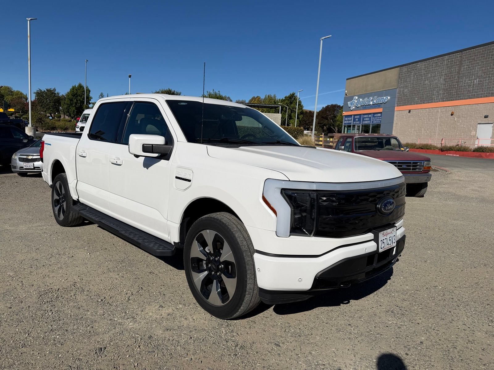 Certified 2023 Ford F150 Lightning Platinum AWD/4WD image 7