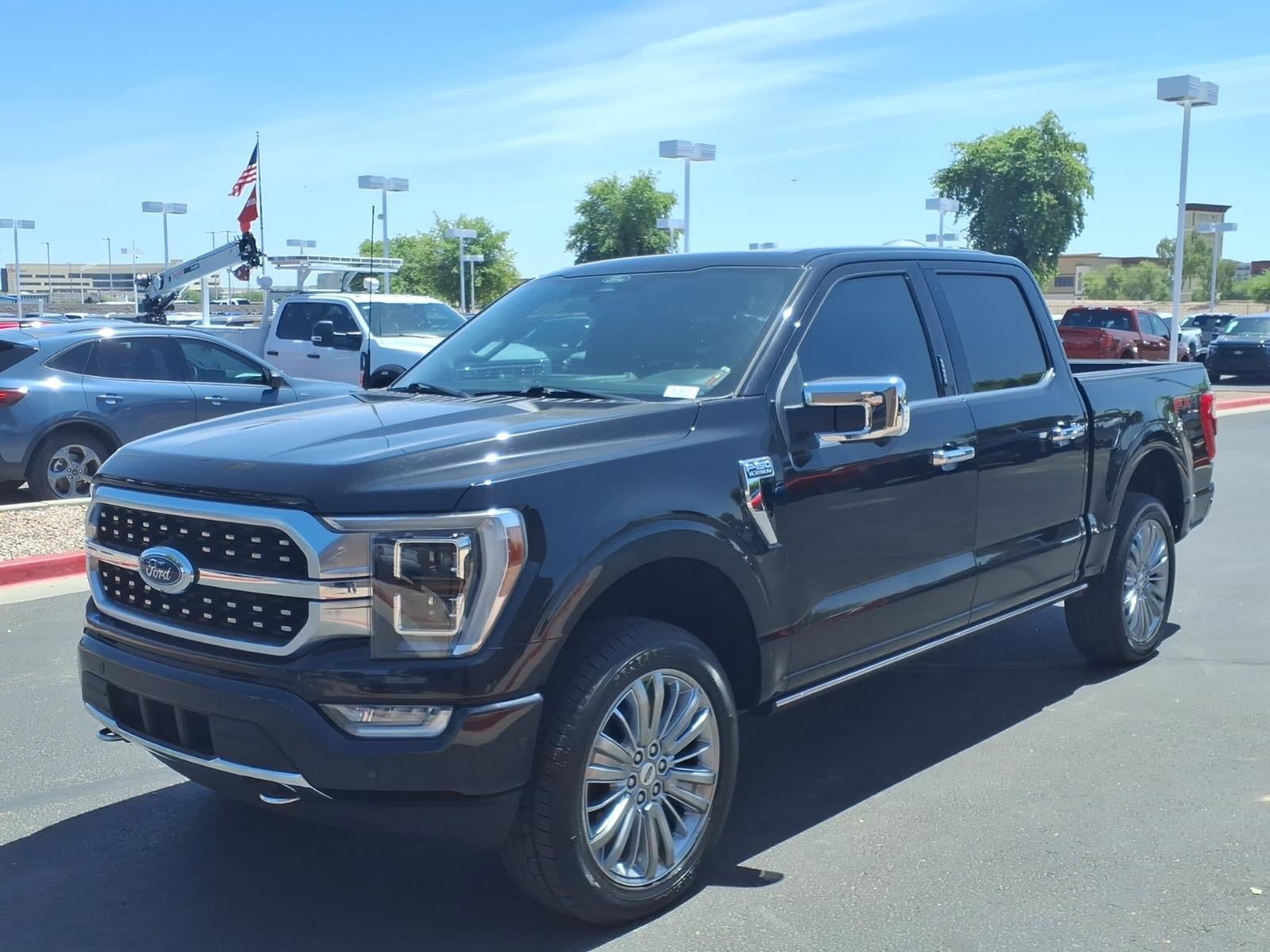 Certified 2022 Ford F150 Platinum w/ Equipment Group 701A High AWD/4WD image 8