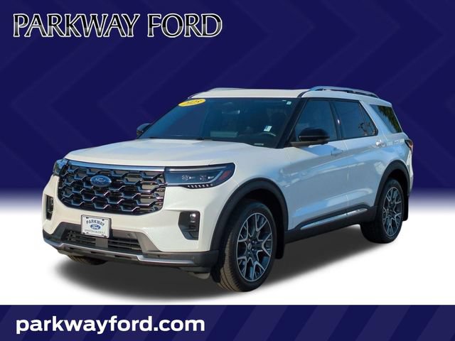 Certified 2025 Ford Explorer Platinum w/ Ultimate Package AWD/4WD image 1