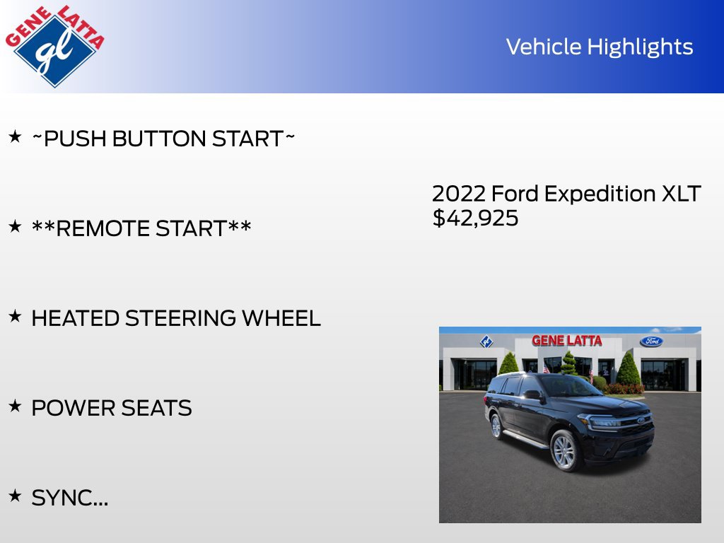 Certified 2022 Ford Expedition XLT AWD/4WD image 37