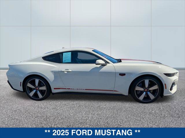 Certified 2025 Ford Mustang GT Premium w/ 60th Anniversary Package RWD image 6