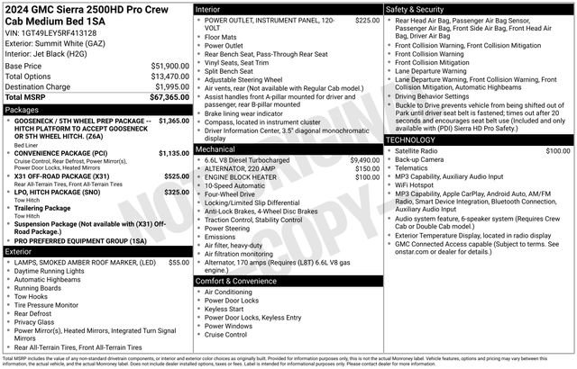 Used 2024 GMC Sierra 2500 Pro AWD/4WD image 19