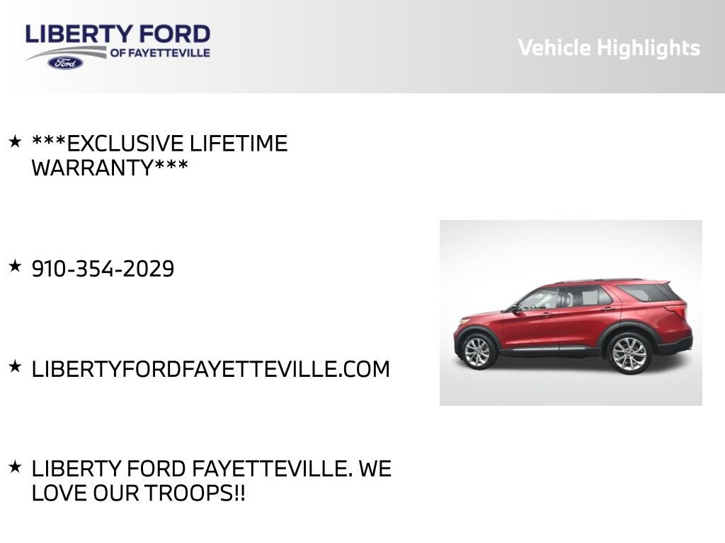 Certified 2021 Ford Explorer Platinum w/ Equipment Group 601A AWD/4WD image 5