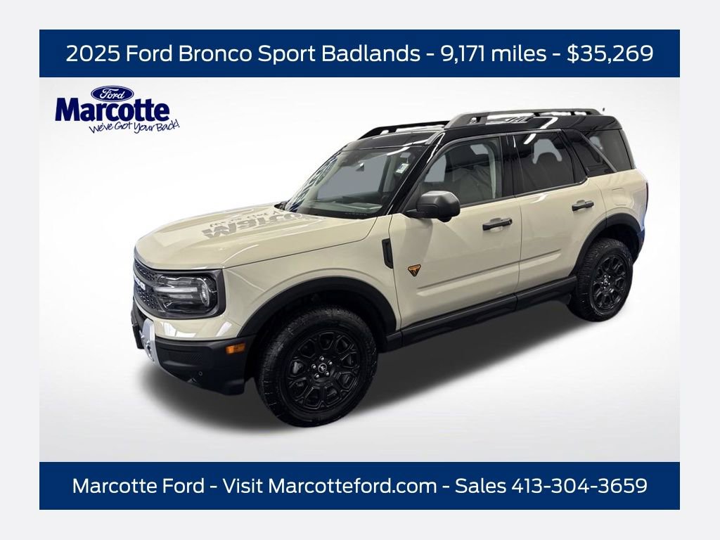 Certified 2025 Ford Bronco Sport Badlands