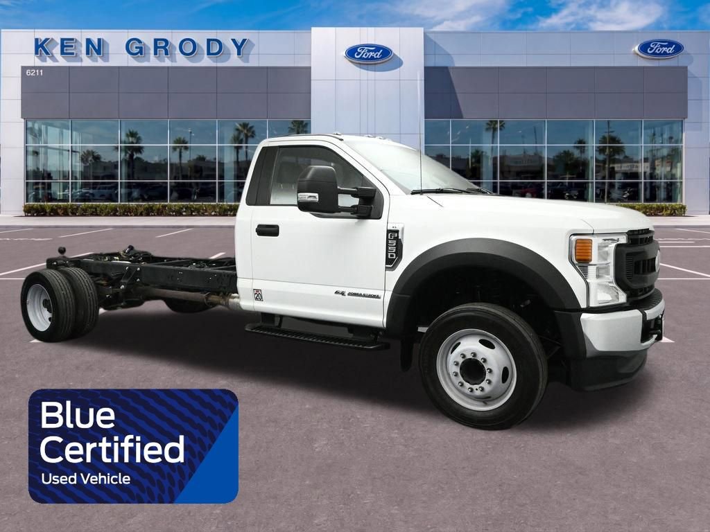 Certified 2020 Ford F550 2WD Regular Cab Super Duty image 1