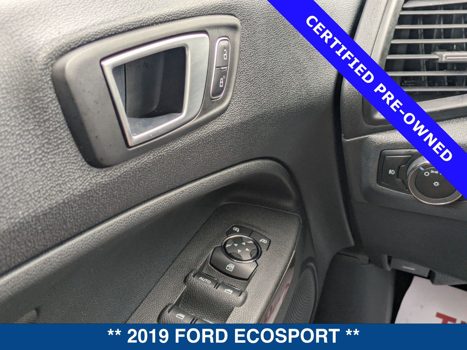 Certified 2019 Ford EcoSport SE FWD image 25