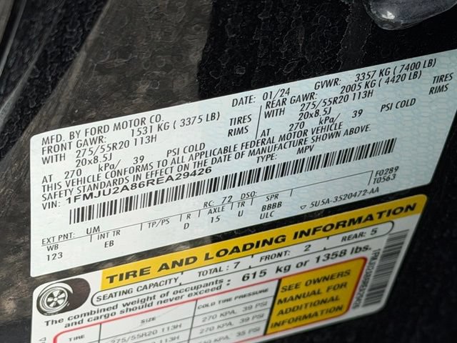 Certified 2024 Ford Expedition Limited AWD/4WD image 10