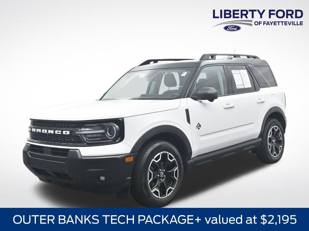Certified 2025 Ford Bronco Sport Outer Banks w/ Outer Banks Tech Package+ AWD/4WD 360° Tour