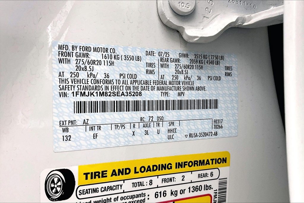 Certified 2025 Ford Expedition Max Platinum AWD/4WD image 36