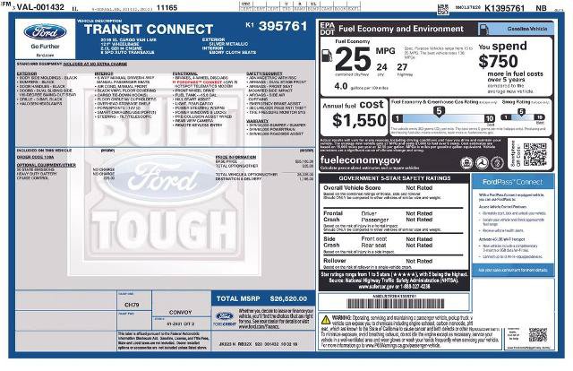 Certified 2019 Ford Transit Connect XL FWD image 25