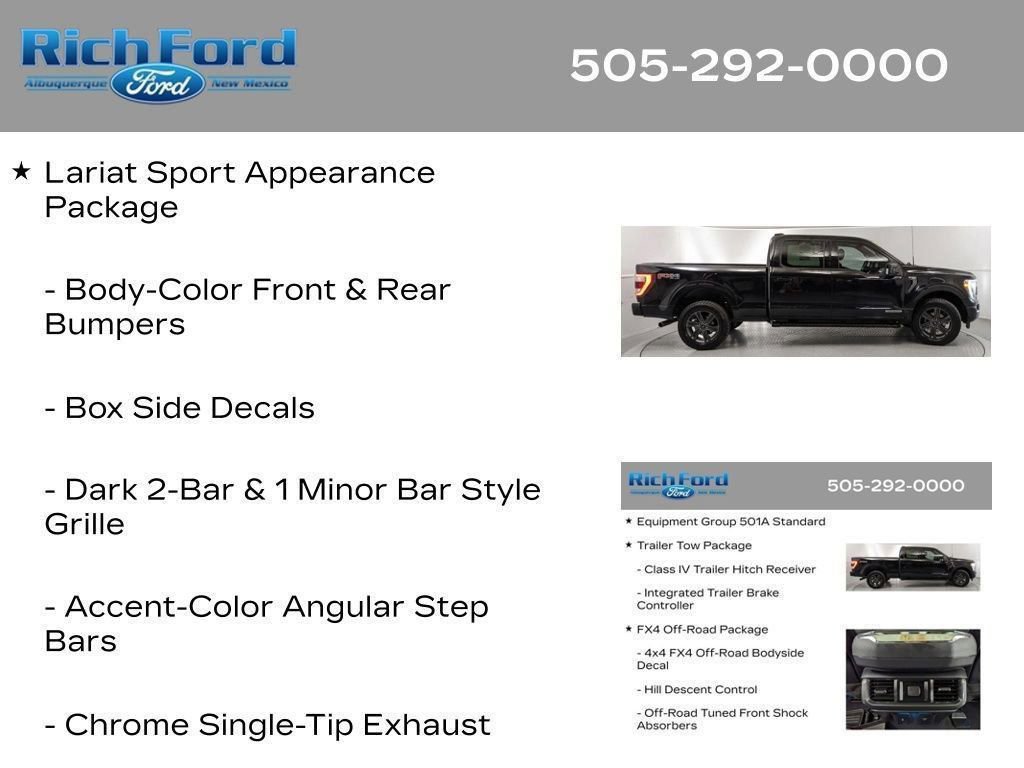 Certified 2023 Ford F150 Lariat AWD/4WD image 46