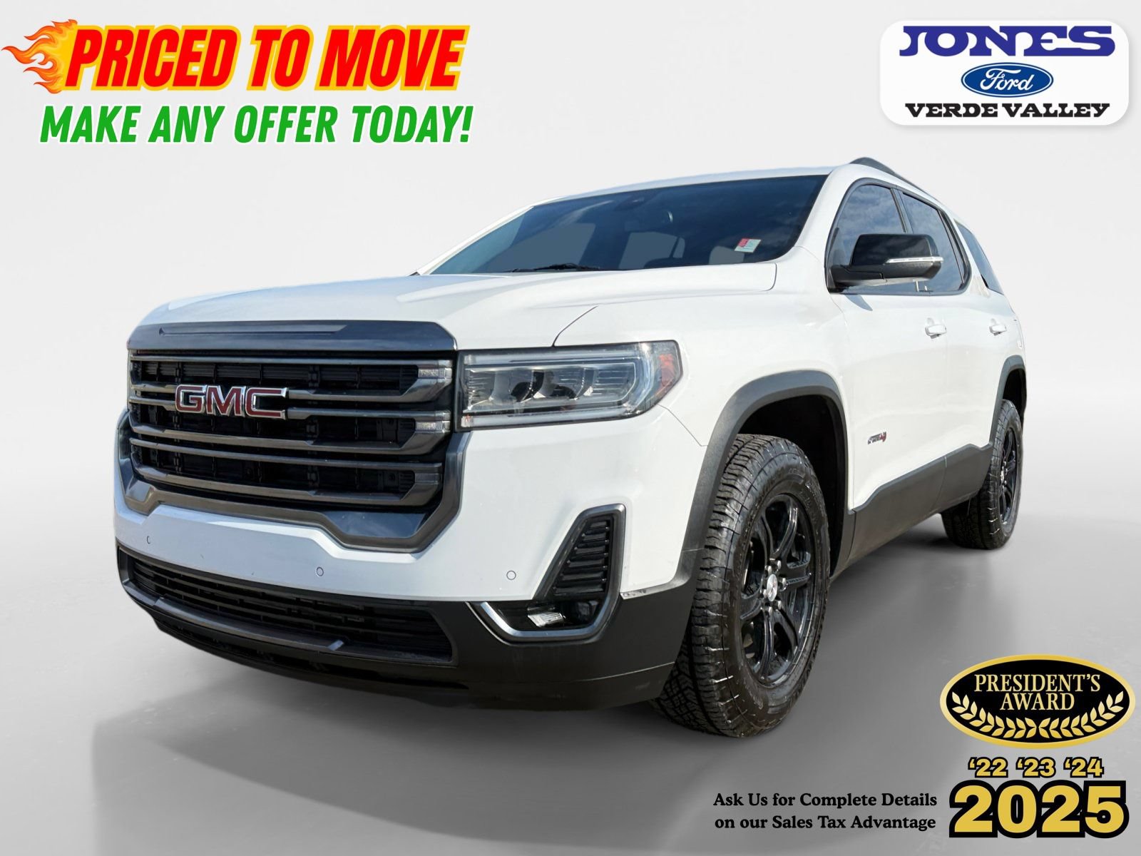 Used 2023 GMC Acadia AT4 w/ Preferred Package