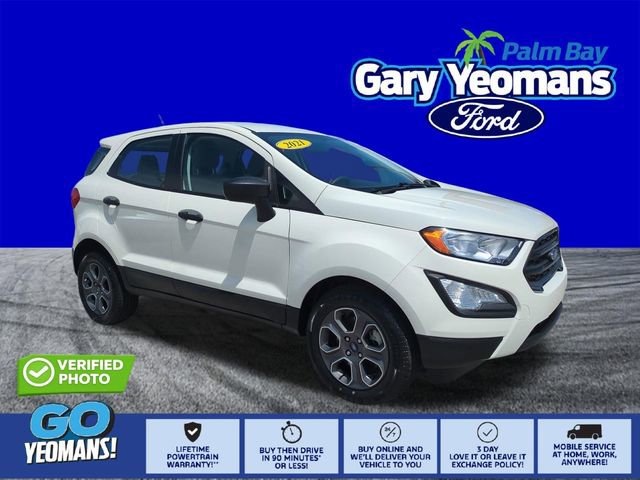 Certified 2021 Ford EcoSport S
