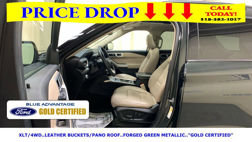 Certified 2022 Ford Explorer XLT w/ Equipment Group 202A image 34