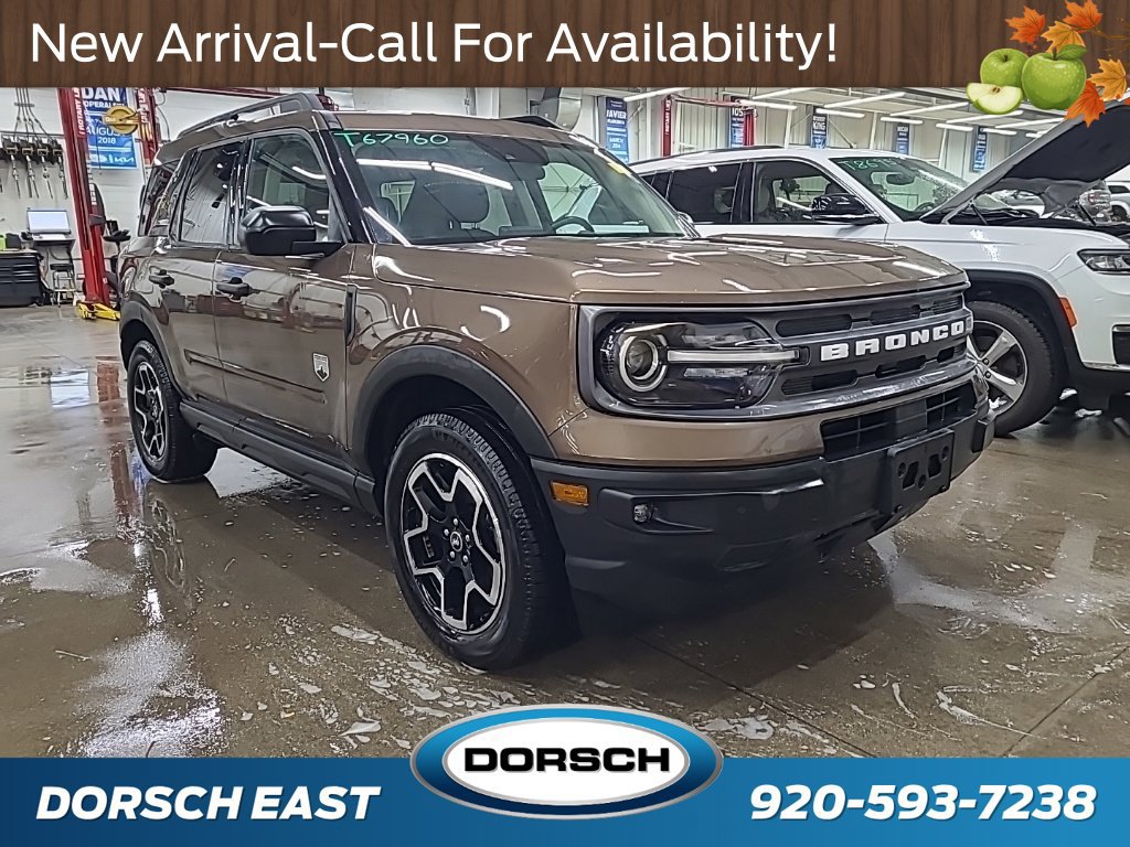 Certified 2022 Ford Bronco Sport Big Bend w/ Convenience Package AWD/4WD image 1