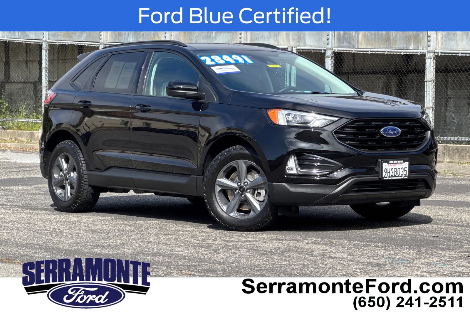 Certified 2023 Ford Edge SEL w/ Sport Appearance Package AWD/4WD image 2