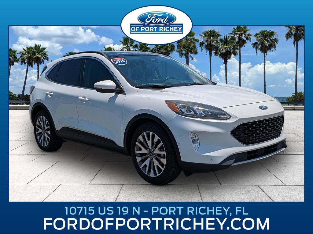 Certified 2020 Ford Escape Titanium w/ Titanium Premium Package 2.0 FWD image 1