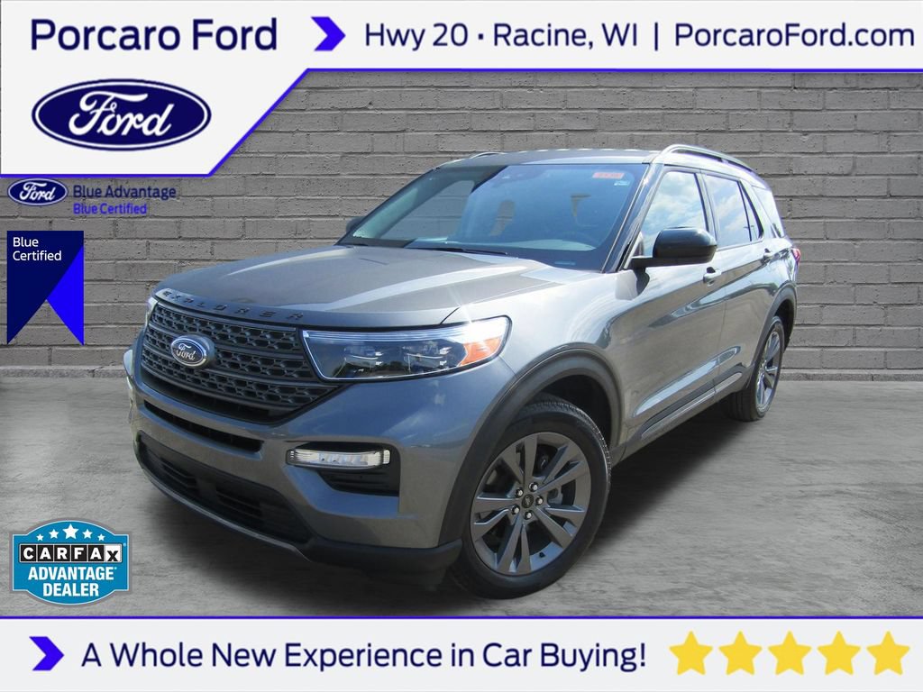 Certified 2024 Ford Explorer XLT w/ Equipment Group 202A AWD/4WD image 1