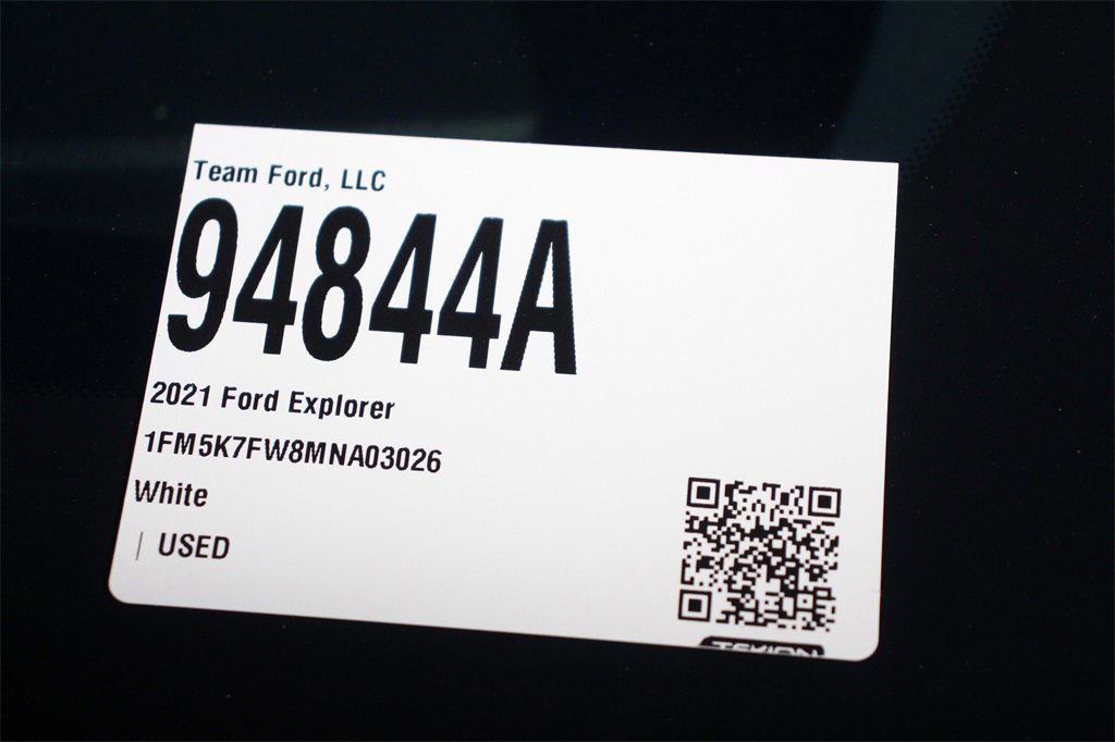 Certified 2021 Ford Explorer Limited w/ Hybrid Equipment Group 310A image 31