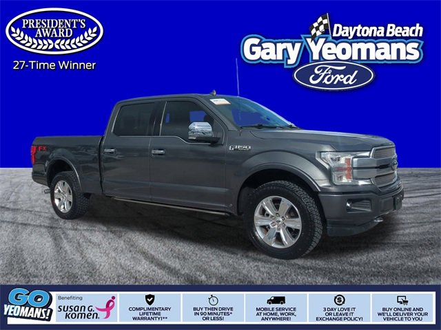 Certified 2020 Ford F150 Platinum w/ Equipment Group 701A Luxury
