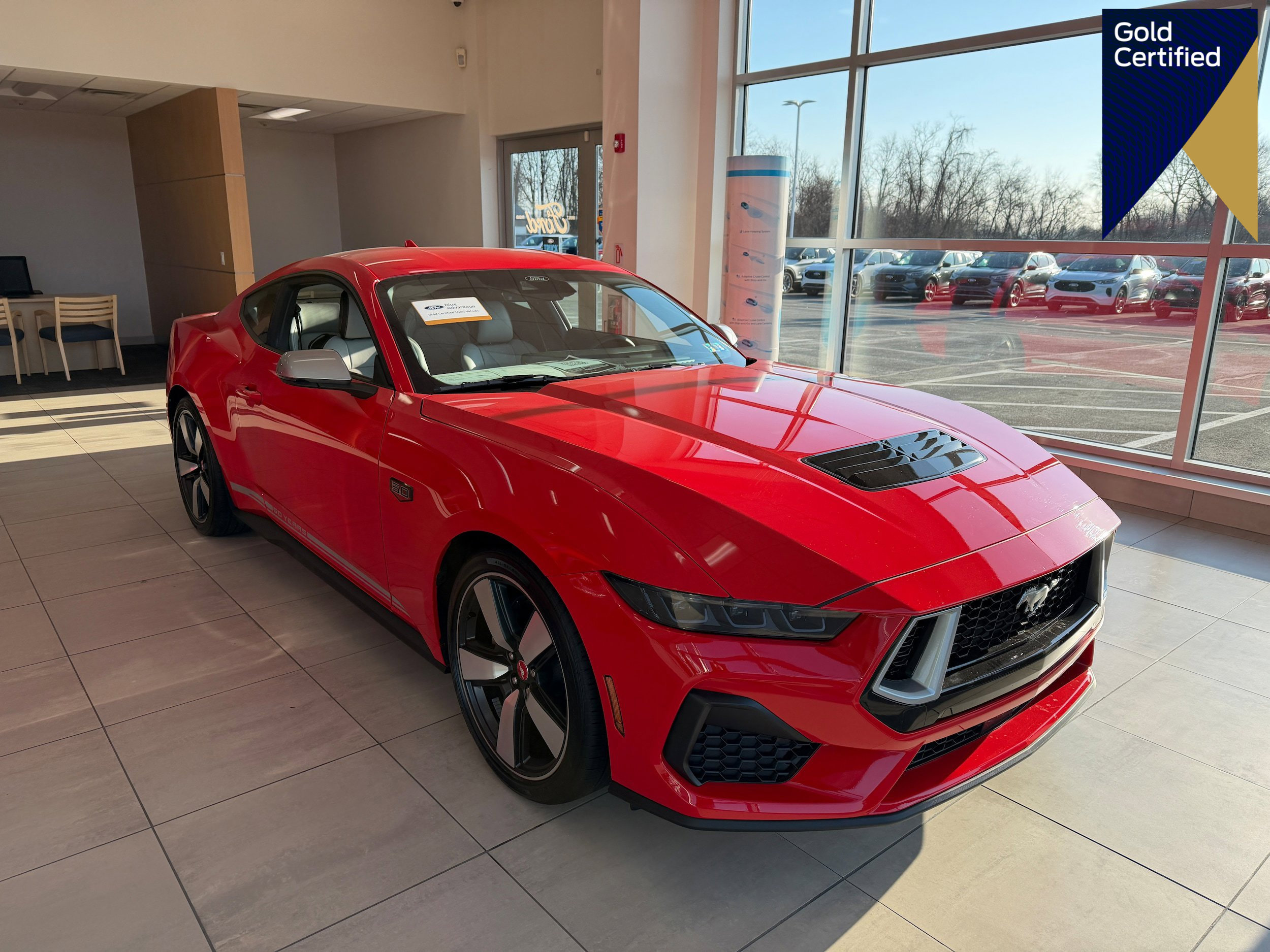 Certified 2025 Ford Mustang GT Premium w/ 60th Anniversary Package image 1