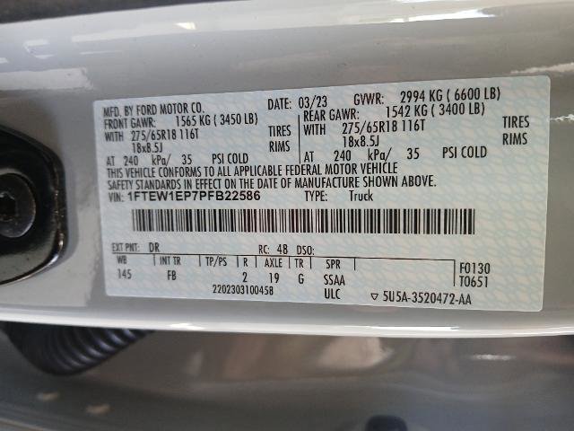 Certified 2023 Ford F150 XLT w/ Equipment Group 302A High image 21